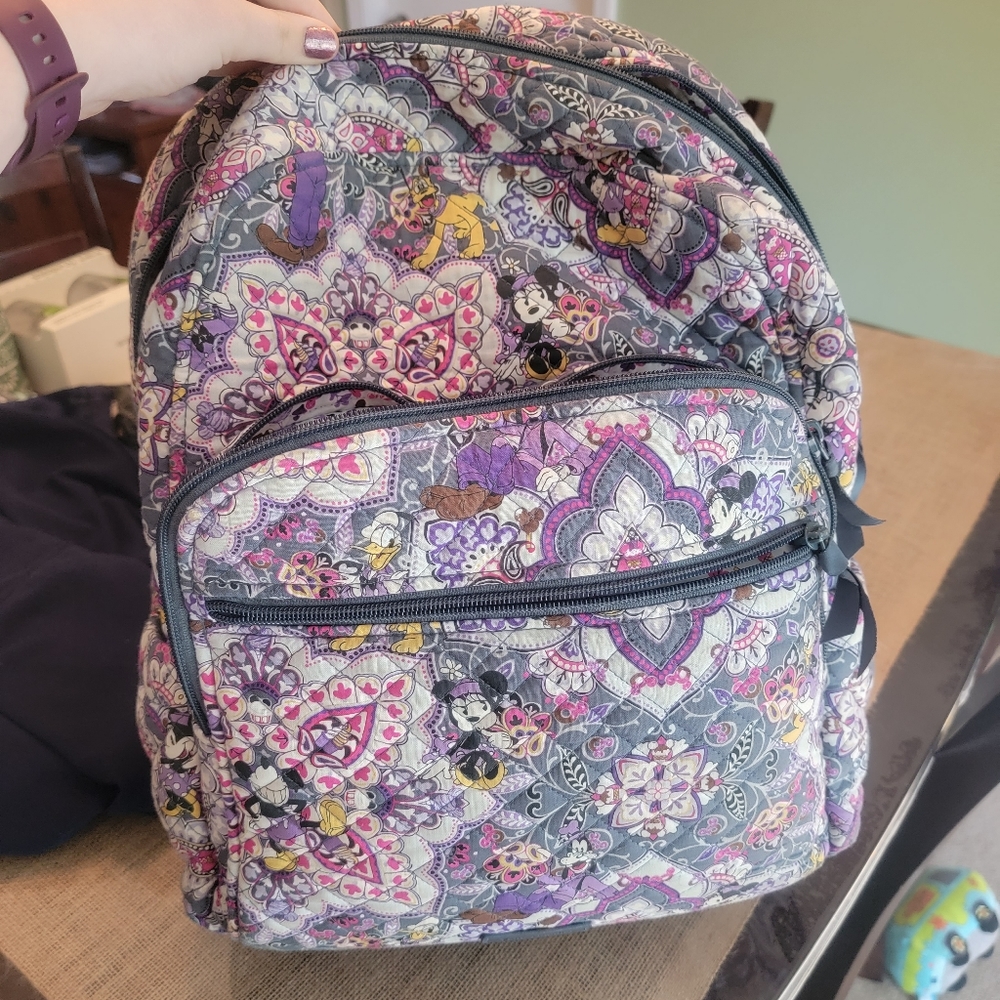 Disney Vera Bradley Campus bookbag
